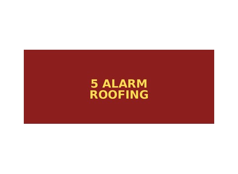 5 Alarm Roofing — Howell