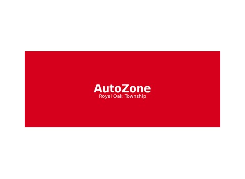 AutoZone — Royal Oak Township