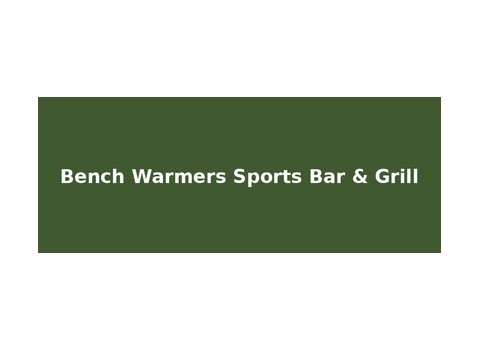 Bench Warmers Sports Bar & Grill — Sandusky