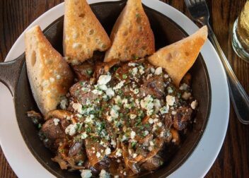 Steak bites served at Benstein Grille