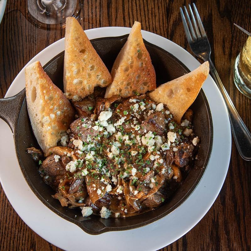 Steak bites served at Benstein Grille