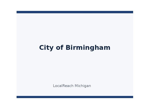 City of Birmingham — City Hall