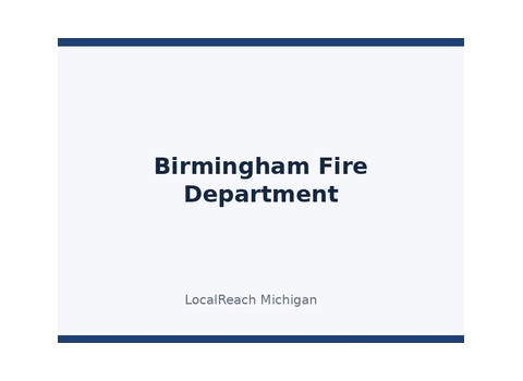 Birmingham Fire Department — Station 1