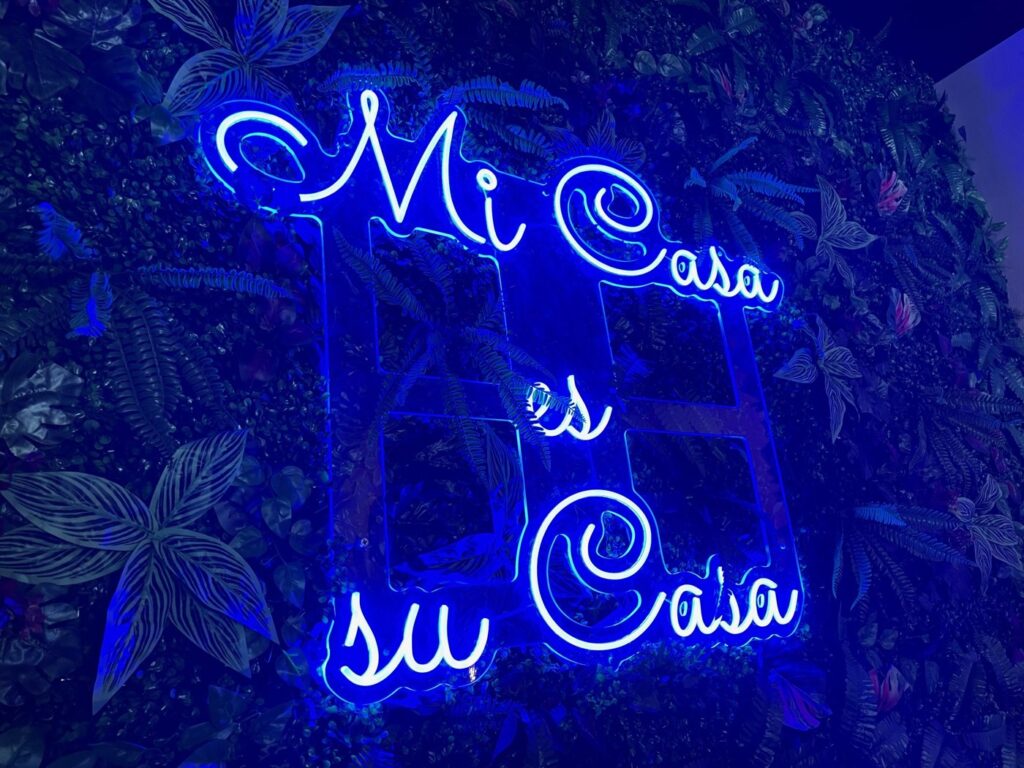 Blue Cactus Cantina interior