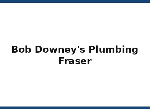 Bob Downey's Plumbing Co. Inc. — Fraser