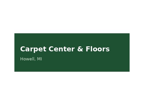 Carpet Center & Floors — Howell
