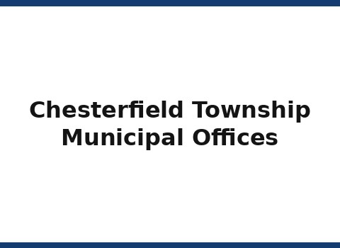 Chesterfield Township Municipal Offices
