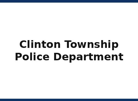 Clinton Township Police Department