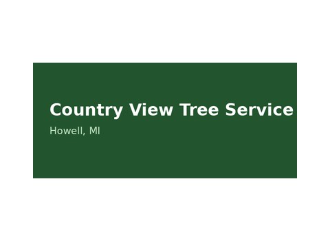 Country View Tree Service — Howell