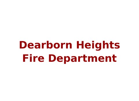 Dearborn Heights Fire Department Headquarters