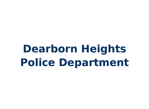 Dearborn Heights Police Department