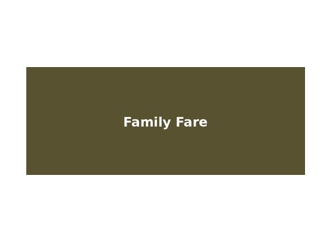 Family Fare — Standish