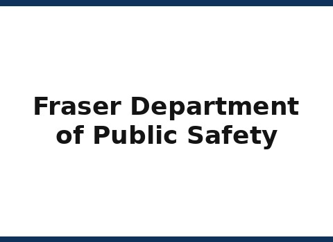 Fraser Department of Public Safety