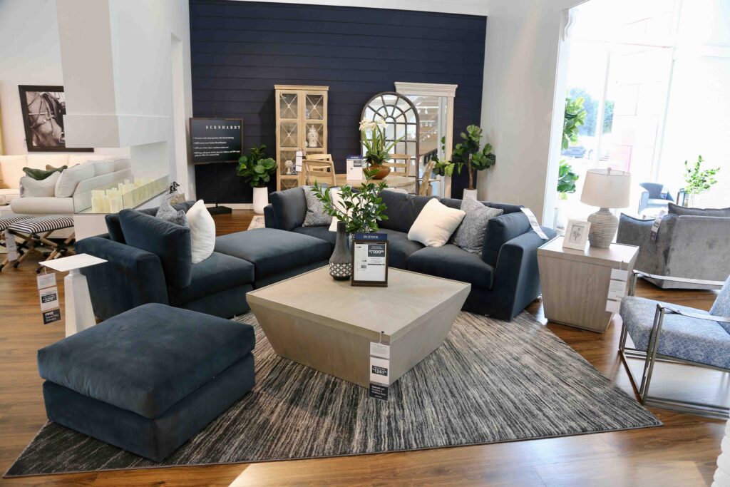 Furniture showroom at Gardner White on Novi Road