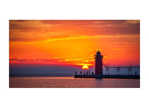South Haven Harbor / Water Street shopping district