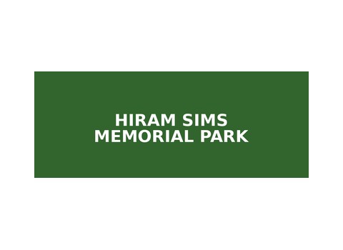 Hiram Sims Memorial Park — Walled Lake