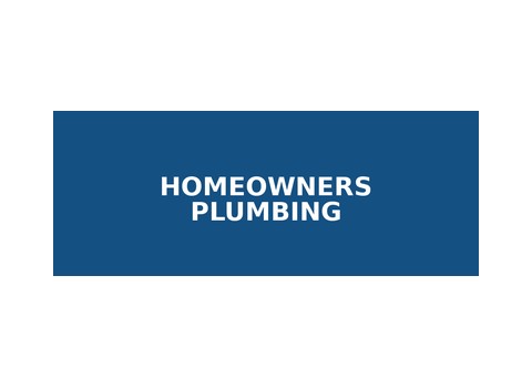 Homeowners Plumbing — Howell
