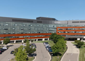 Henry Ford Providence Novi Hospital exterior at 47601 Grand River Avenue