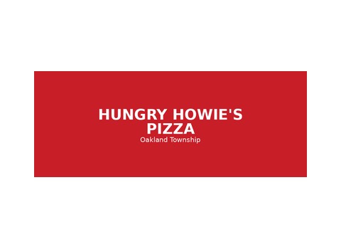 Hungry Howie's Pizza — Oakland Township