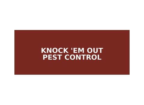 Knock 'Em Out Pest Control — Howell