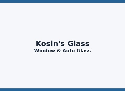Kosin's Glass — Howell