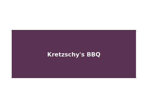 Kretzschy's BBQ — Caro