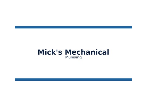 Mick's Mechanical — Munising