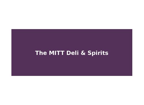 The MITT Deli & Spirits — Cheboygan