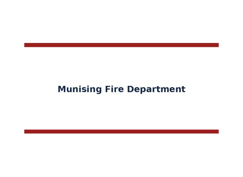 Munising Fire Department