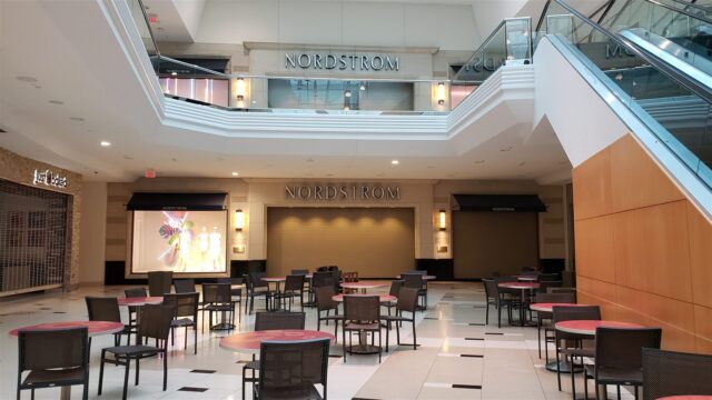 Nordstrom entrance at Twelve Oaks Mall in Novi, Michigan