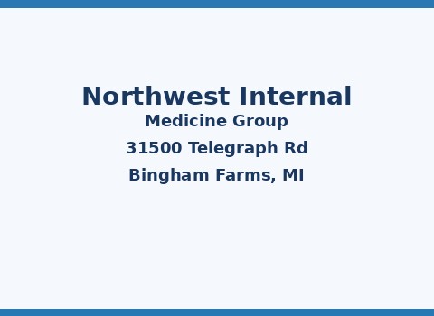 Northwest Internal Medicine Group — Bingham Farms