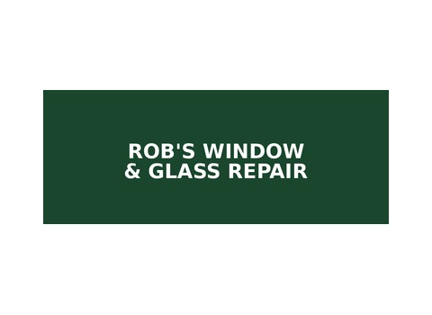 Rob's Window and Glass Repair — Howell