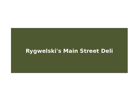 Rygwelski's Main Street Deli — Rogers City