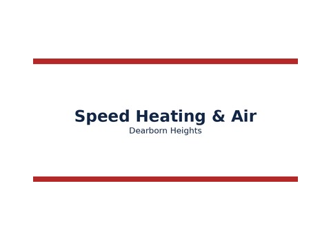 Speed Heating & Air — Dearborn Heights
