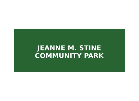Jeanne M. Stine Community Park — Troy