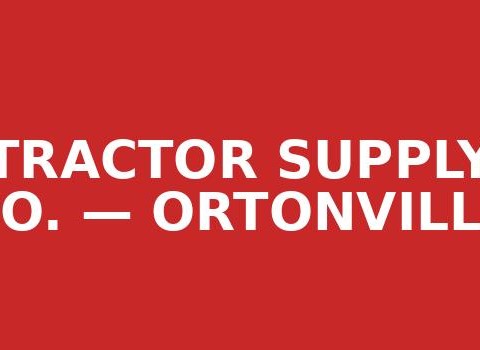 Tractor Supply Co. — Brandon Township
