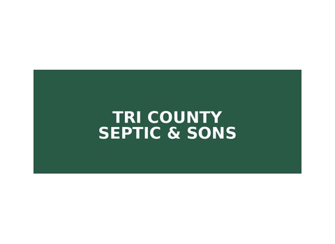 Tri County Septic & Sons — Munising