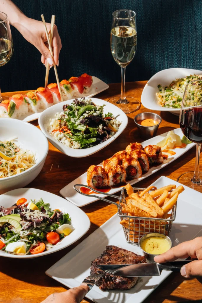 Kona Grill food and drinks