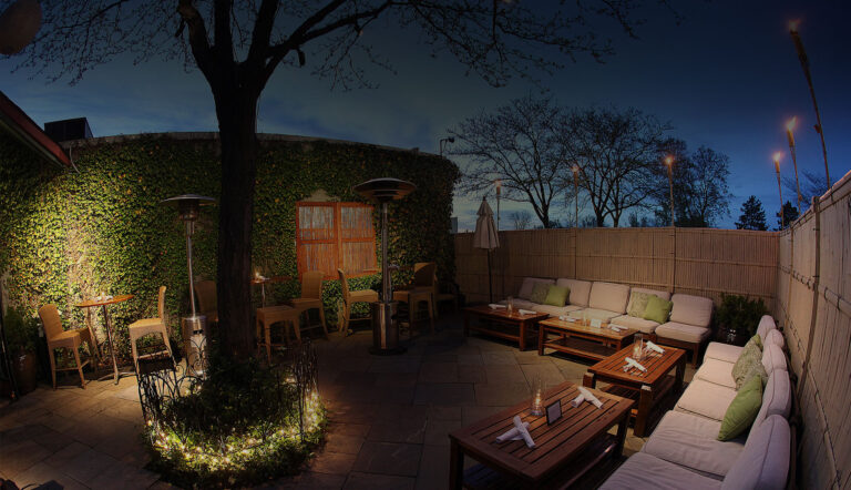 Patio shown on Mon Jin Lau’s official website