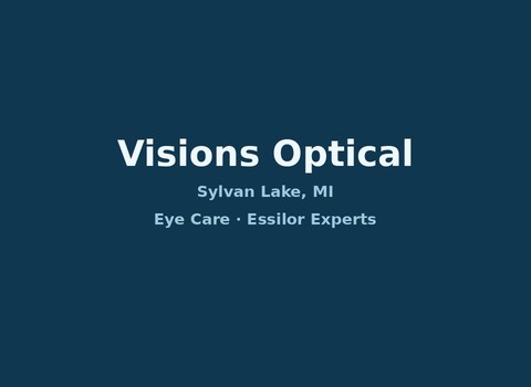 Visions Optical — Sylvan Lake